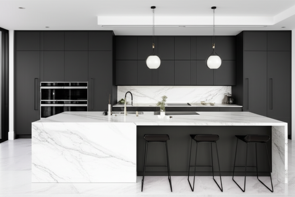 Modern kitchen interior