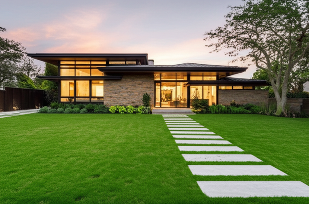 Luxury home exterior